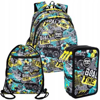 ŠKOLSKÝ BATOH MLÁDEŽE COOLPACK FUTBAL + 2 ďalšie produkty
